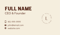 Wellness Luxury Spa Business Card Image Preview