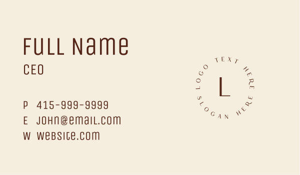 Wellness Luxury Spa Business Card Design Image Preview