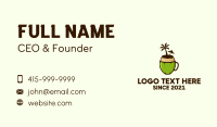 Coconut Juice Drink Business Card Preview