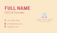 Royal Dental Tooth Business Card Preview