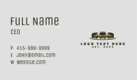 Big Cargo Truck Courier Business Card Image Preview