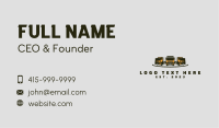 Big Cargo Truck Courier Business Card Image Preview