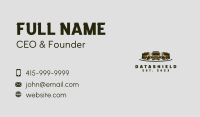 Big Cargo Truck Courier Business Card Image Preview