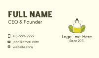 Healthy Juice Jar  Business Card Image Preview