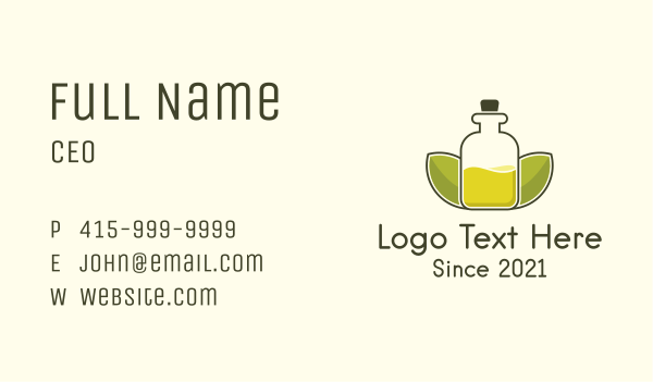 Healthy Juice Jar  Business Card Design Image Preview