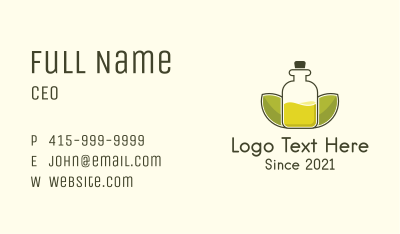 Healthy Juice Jar  Business Card Image Preview