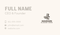 Courier Logistics Delivery Business Card Image Preview