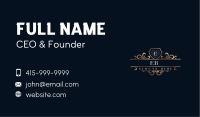 Premium Royalty Boutique Business Card Design