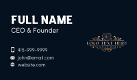 Premium Royalty Boutique Business Card Preview