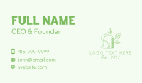 Natural Green Tea Business Card Image Preview