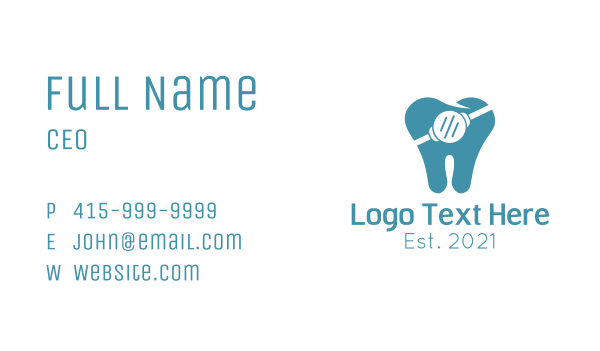 Dental Doctor  Business Card Design Image Preview
