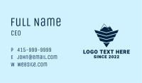 Winged Mountain Peak Business Card Image Preview