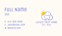 Pediatric Sunshine Dental  Business Card Image Preview