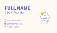 Pediatric Sunshine Dental  Business Card Image Preview