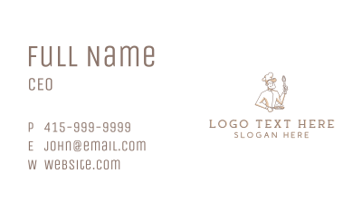 Cooking Chef Cuisine Business Card Image Preview