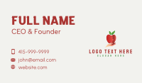 Natural Apple Face  Business Card Image Preview