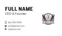Barber Hairdresser Grooming Business Card Image Preview