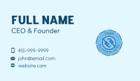 Pipe Wrench Plumbing Business Card Image Preview