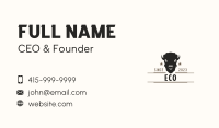 Buffalo Meat Steakhouse Business Card Image Preview