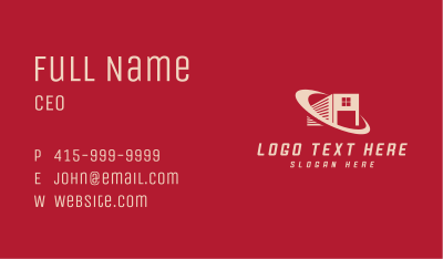 Industrial Storage Warehouse Business Card Image Preview