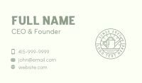 Garden Watering Can  Business Card Image Preview