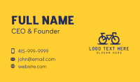 Bicycle Arrow Courier Business Card Image Preview