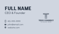 Generic Brand Letter T Business Card Image Preview