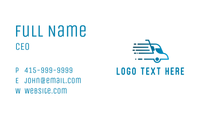 Fast Logistic Movers  Business Card Image Preview