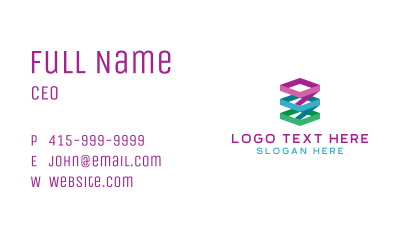 Colorful Business Abstract Business Card Image Preview