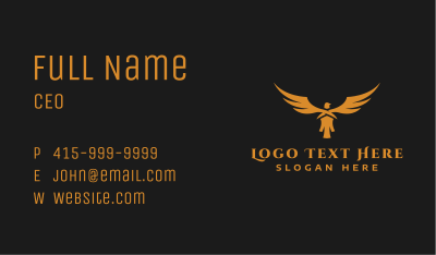 Expensive Hawk Wings Business Card Image Preview