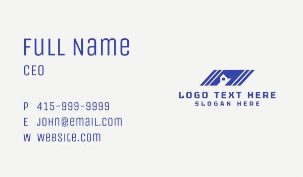 Roof House Repair Business Card Design Image Preview