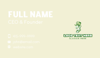 Irish Leprechaun Gentleman Business Card Design