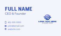 Wind Airflow HVAC Business Card Image Preview