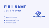 Wind Airflow HVAC Business Card Image Preview
