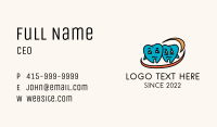 Pediatric Dental Mascot Business Card Image Preview