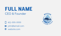 Car Wash Sparkle Cleaning Business Card Image Preview