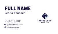 Blue Eagle Head Business Card Image Preview