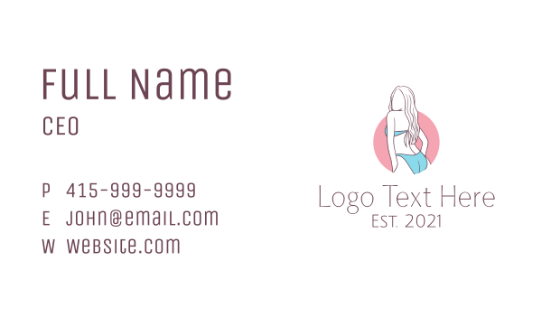 Beautiful Chic Boutique  Business Card Design Image Preview