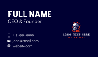Flame Skull Gaming Business Card Image Preview
