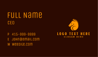 Orange Horse Gaming Business Card Image Preview