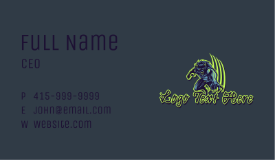 Werewolf Claw Beast Business Card Image Preview