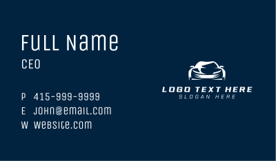 Auto Car Dealer Business Card Image Preview