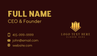 Building Structure Property Business Card Design