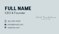 Elegant Beauty Script  Business Card Image Preview