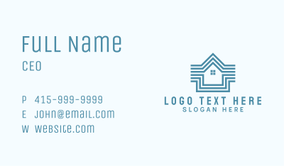 Residential Real Estate  Business Card Image Preview