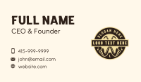 Saxophone Music Instrument Business Card Preview