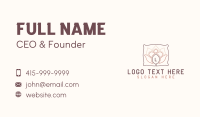 Organic Cotton Pillow  Business Card Preview