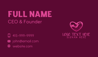 Feline Canine Pet Business Card Design