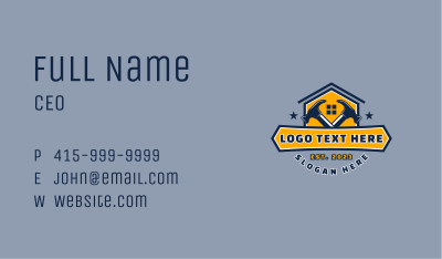 Hammer Builder Carpentry  Business Card Image Preview