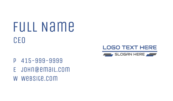 Cyber Banner Wordmark Business Card Design Image Preview
